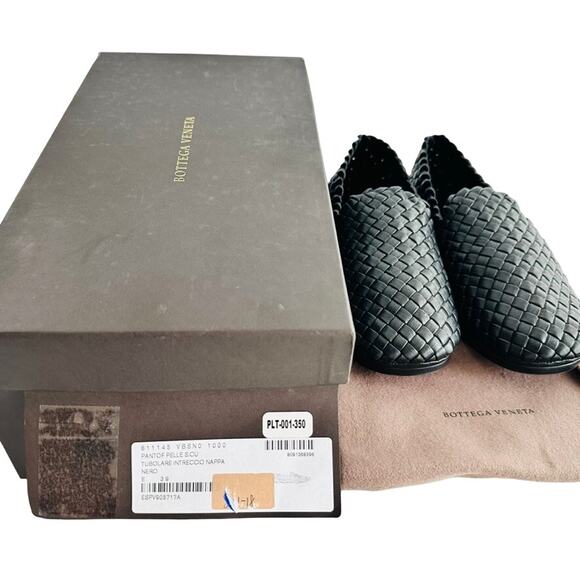 Bottega Veneta Sunday Slipper Size 39 Black Nero NEW US 9 Slip On Casual Shoe - Picture 8 of 14